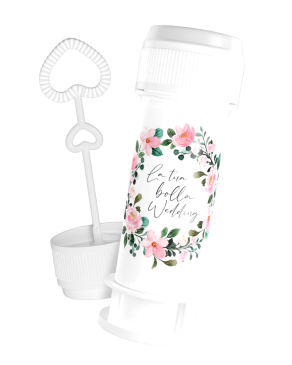 Wedding - Bolle di sapone personalizzate Bubble World