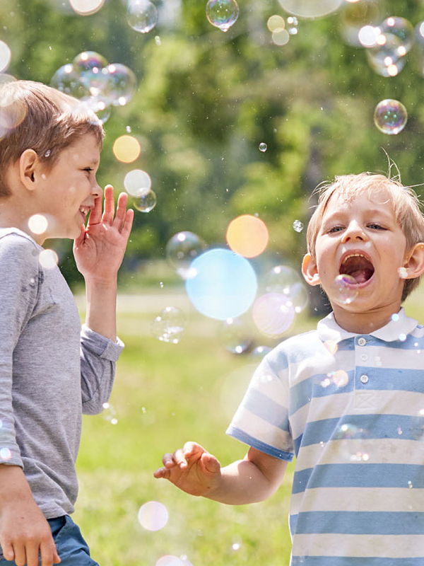 Children need to let off steam  let them play!