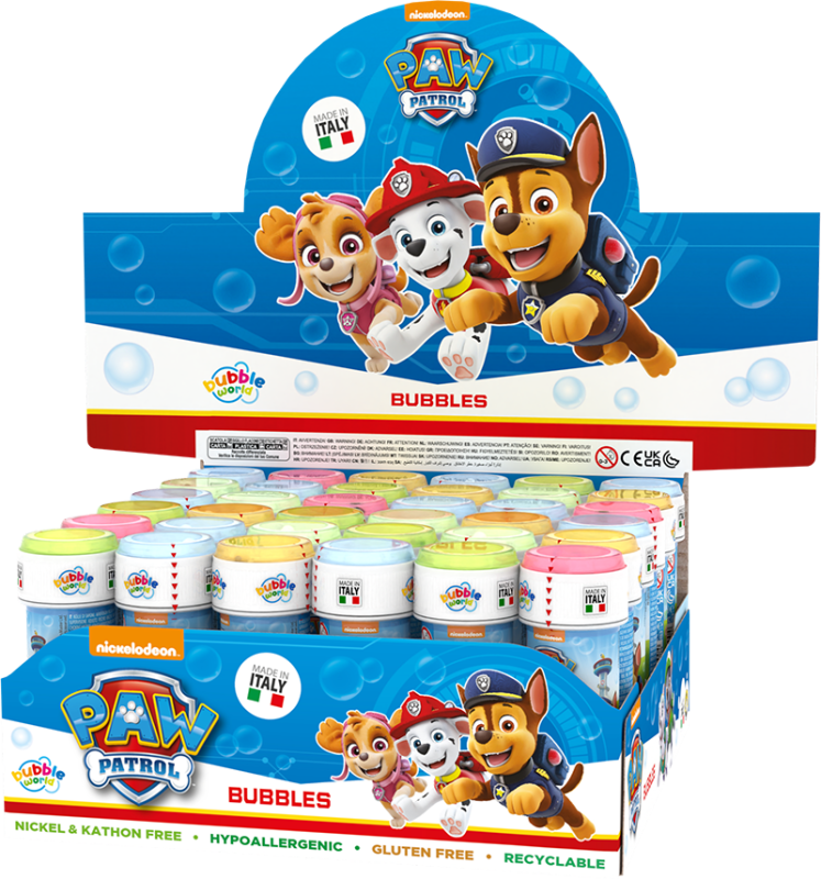 Paw Patrol - Bolle di sapone Bubble World - Confezione da 36 pz.png