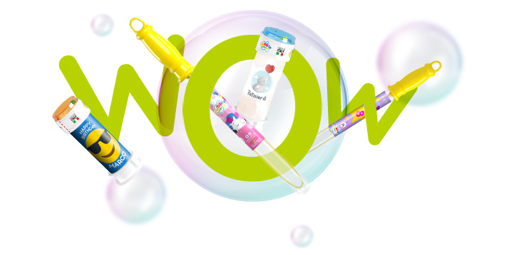 Con Bubble World, bolle di sapone per tutte le occasioni