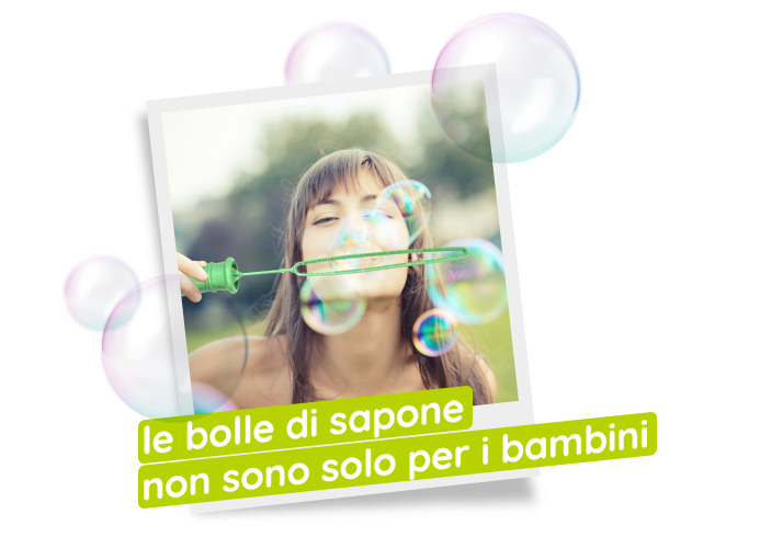 Con Bubble World, bolle di sapone per tutte le occasioni