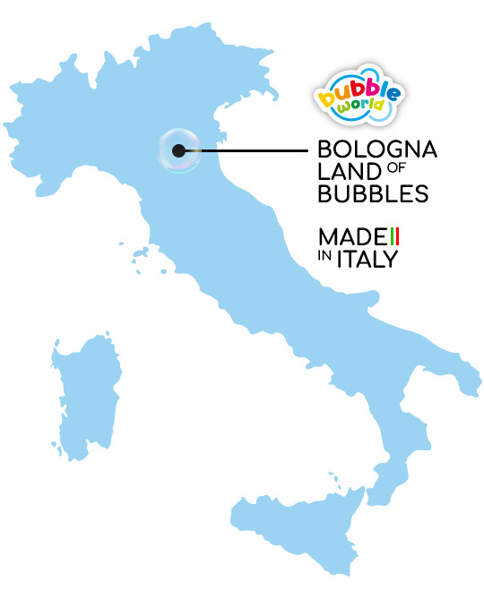 Bologna land of bubbles, made in Italy