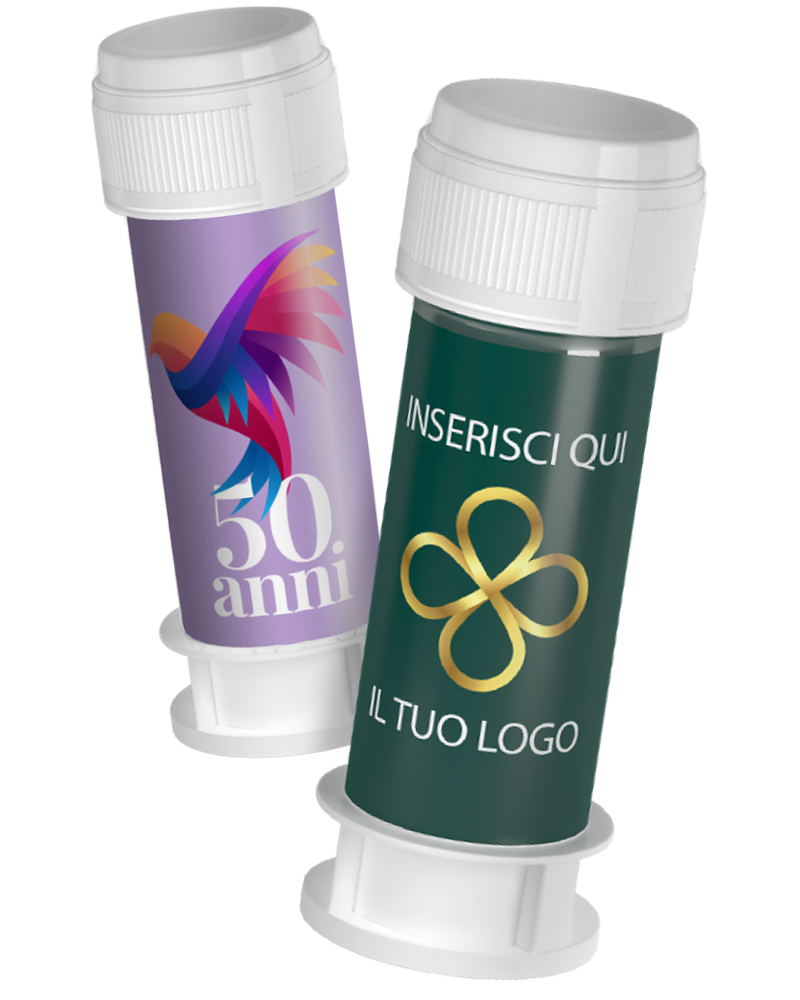 Corporate - Bolle di sapone personalizzate Bubble World